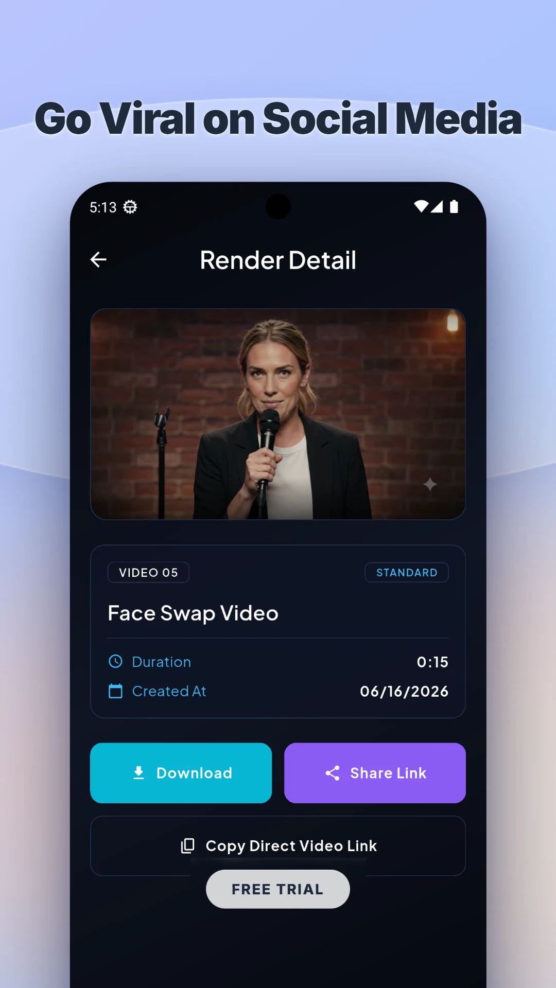 FaceSwap: AI Video Maker screenshot