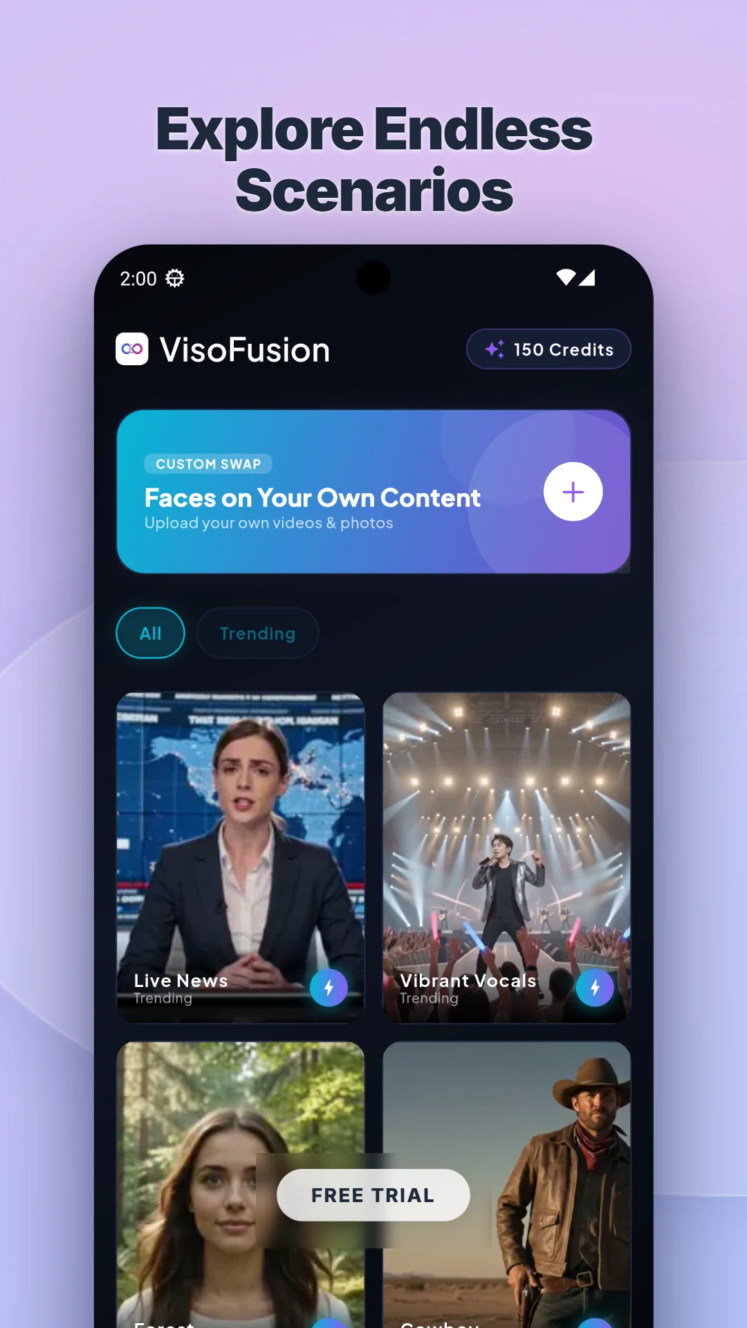 FaceSwap: AI Video Maker screenshot